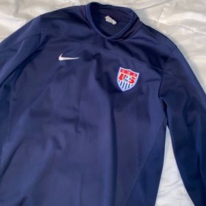 Nike Storm Fit Usa National Team Soccer Pullover Training. Size Lg.